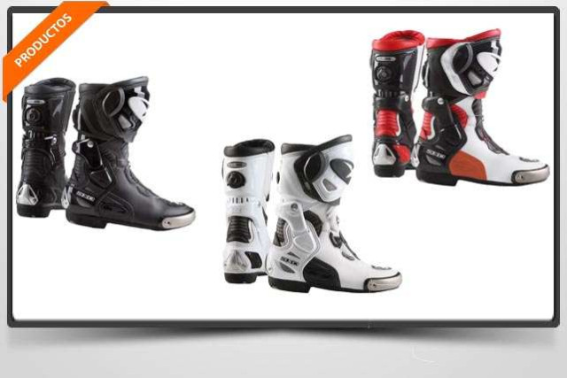 PRODUCTOS: Botas Aragon de AXO. La marca italiana ha desarrollado unas botas de competición que incorporan el sistema de cierre BOA
