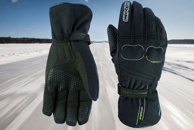 Guantes de invierno para moto Hevik Rock Dark R