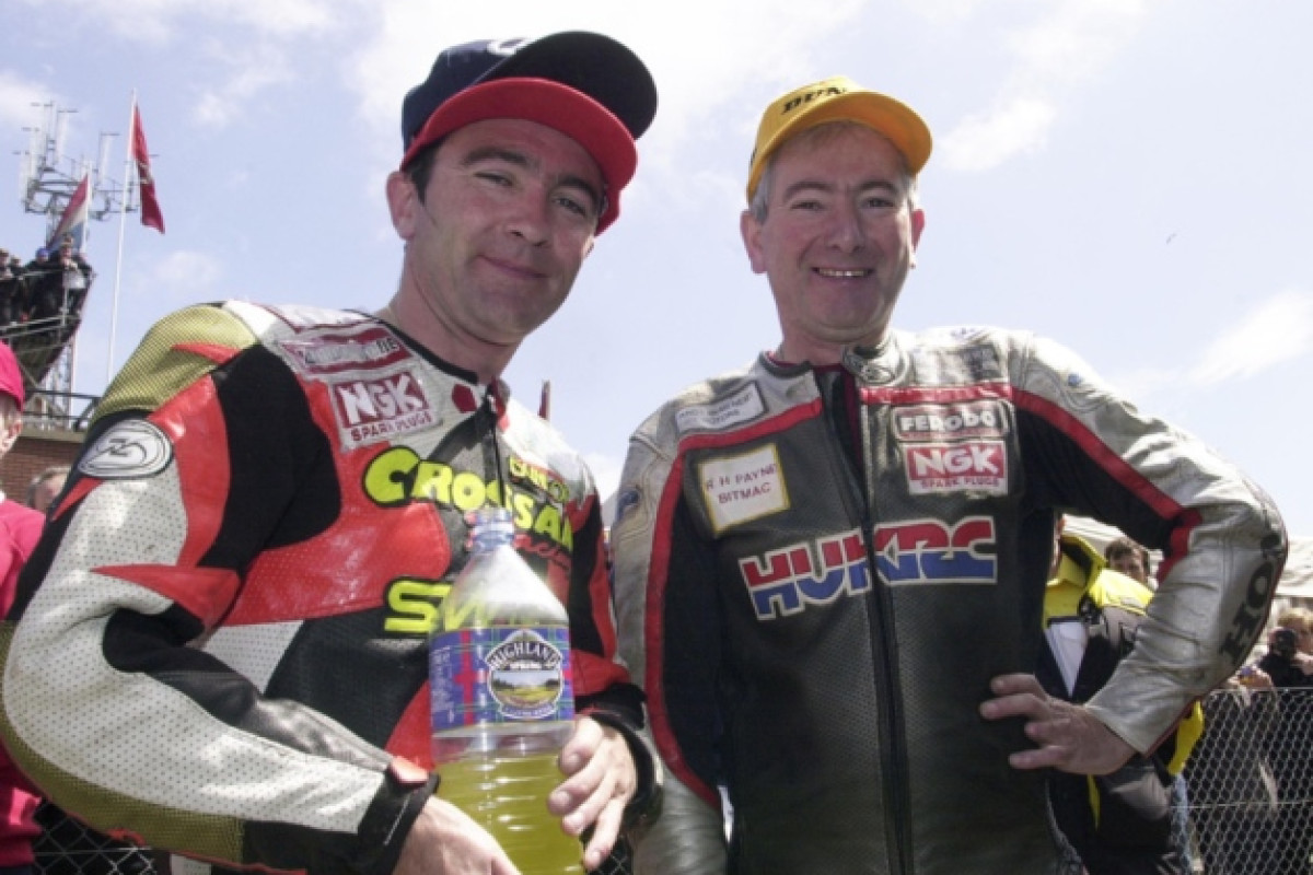 Joey Dunlop y Robert Dunlop