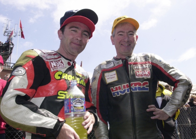 Joey Dunlop y Robert Dunlop