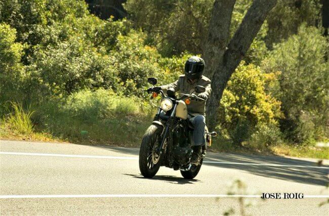 prueba harley davidson iron 883