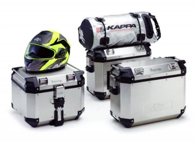 Maletas de aluminio para motos K-Venture de Kappa