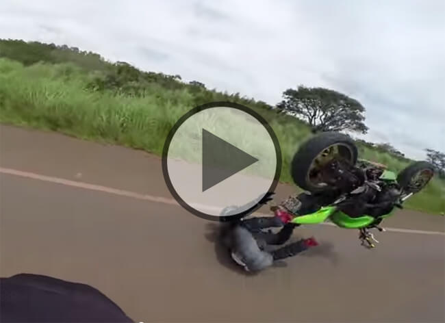 Videos de accidentes de motos