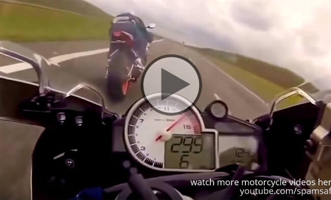 Videos de motos Dos tontos muy tontos en moto a 299 Kmh
