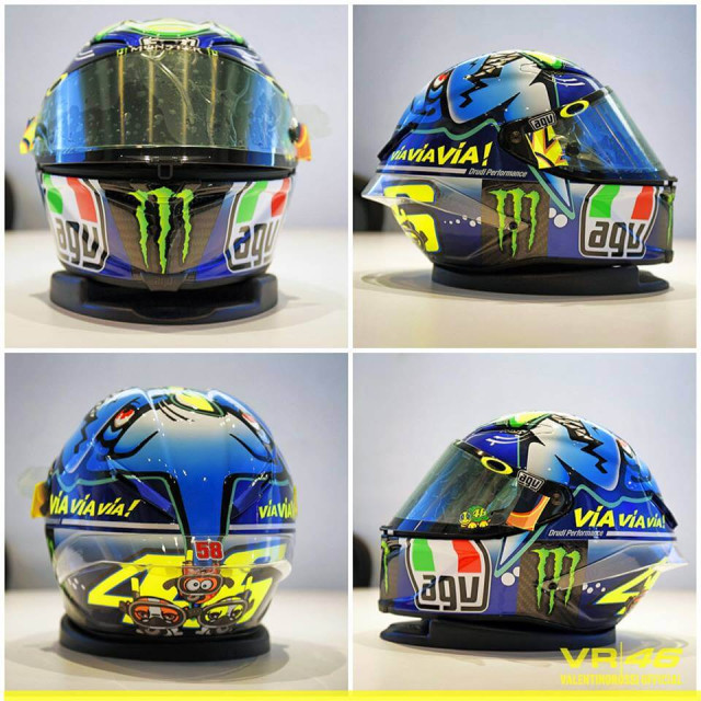 Casco Valentino Rossi Misano 2015