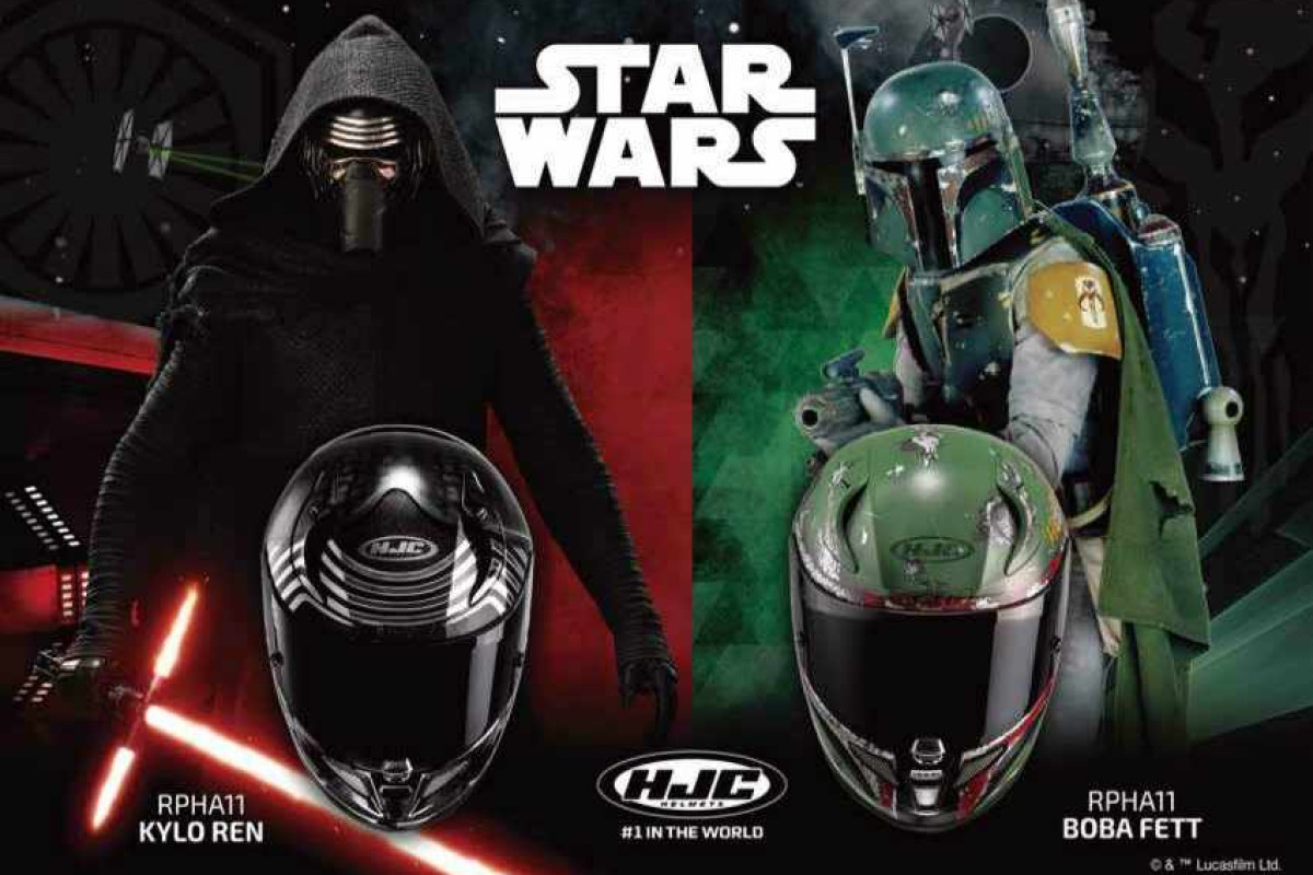 Cascos de moto de Star Wars HJC