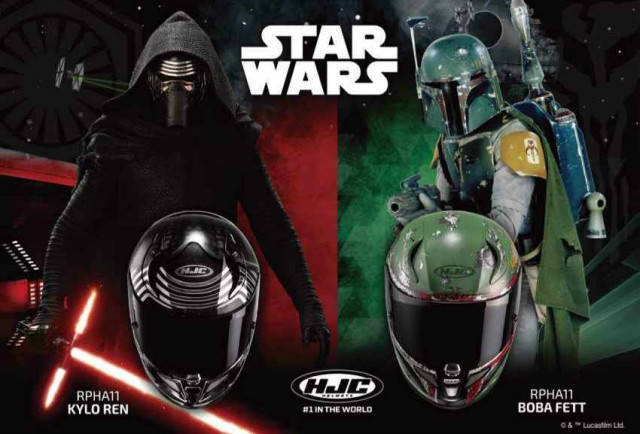 Cascos de moto de Star Wars HJC