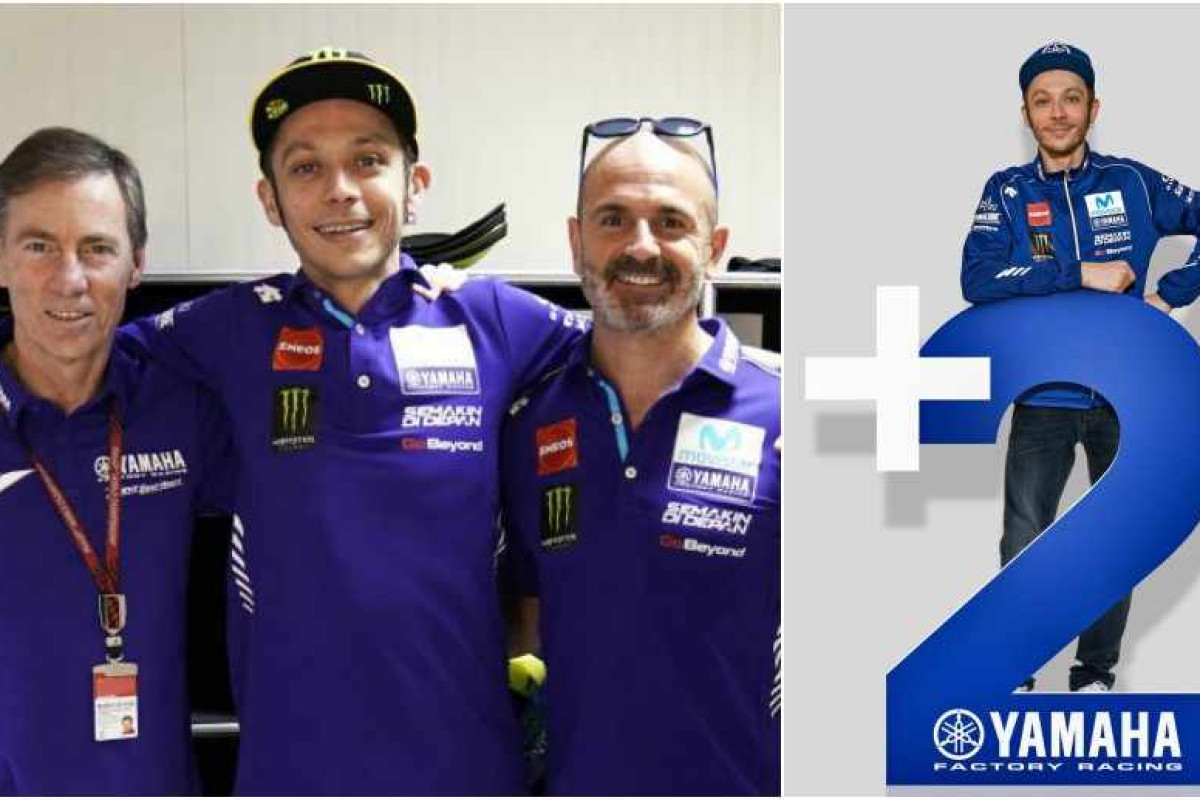 Valentino Rossi renueva con Yamaha MotoGP hasta 2020