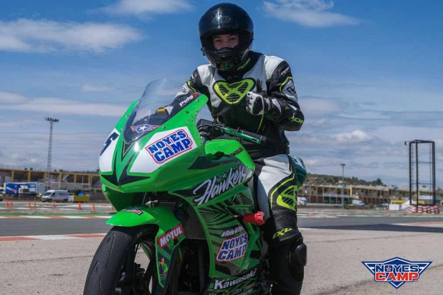 Curso de conducción de moto en Noyes Camp
