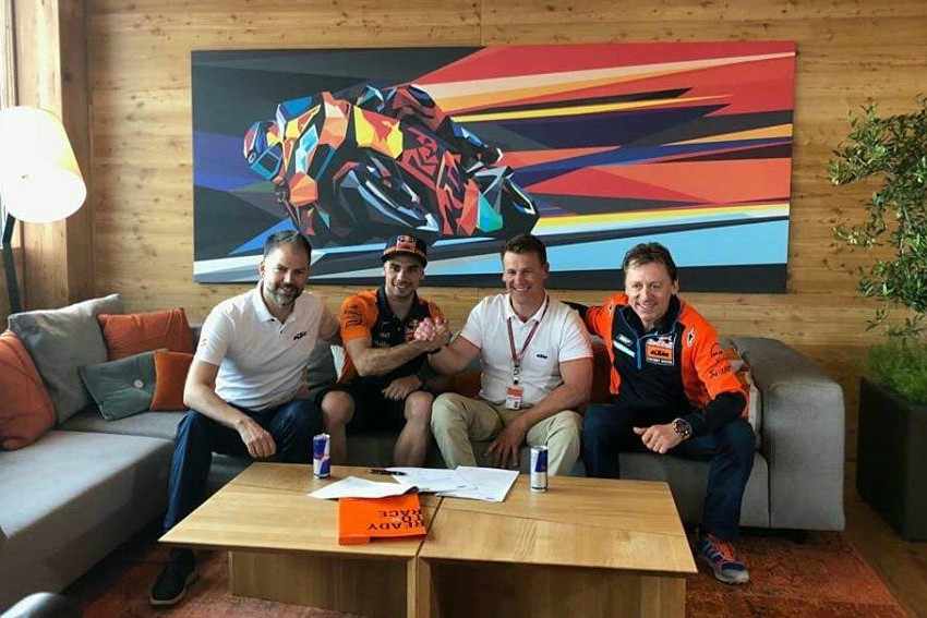 Miguel Oliveria en MotoGP con el KTM Tech 3 a partir de 2019