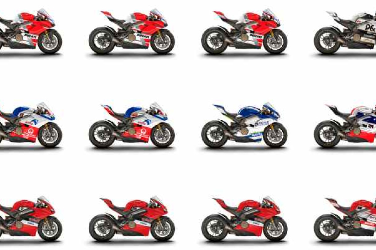 No 1 sino 12 Ducati Panigale V4 S personalizadas a subasta