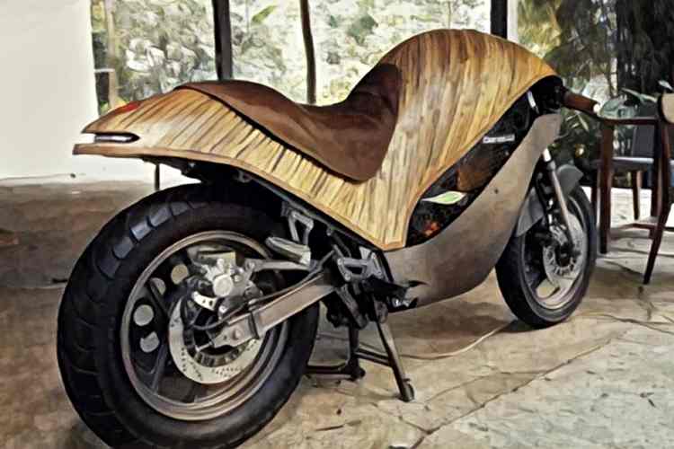 Banatti Green Falcon - Una moto eléctrica, ecológica y fabricada en bambú
