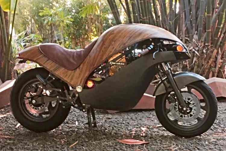 Banatti Green Falcon - Una moto eléctrica, ecológica y fabricada en bambú