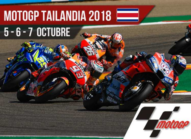 Horarios MotoGP Tailandia 2018