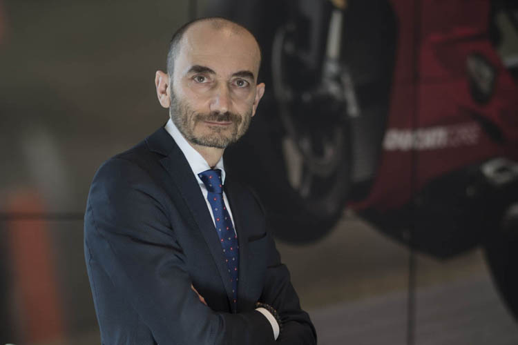Claudio Domenicali, CEO de Ducati, ha comentado la resolución del 'caso spoiler'.