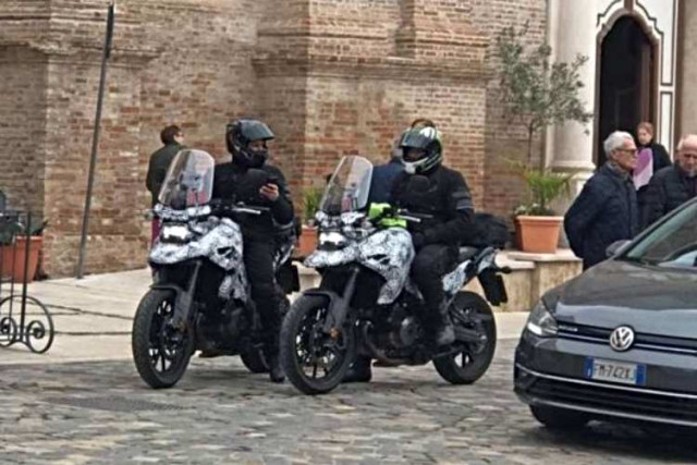 Futura Suzuki V-Strom / DR Big 2020 cazada en "fotos espía"