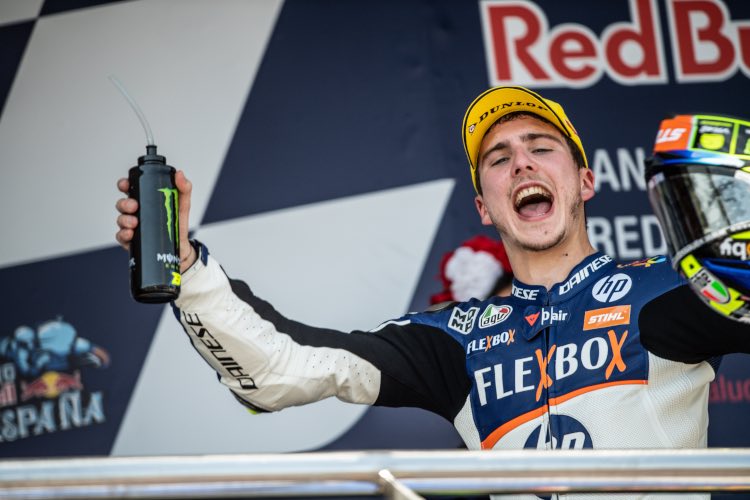 Lorenzo Baldassarri gana en Jerez, Moto2 2019