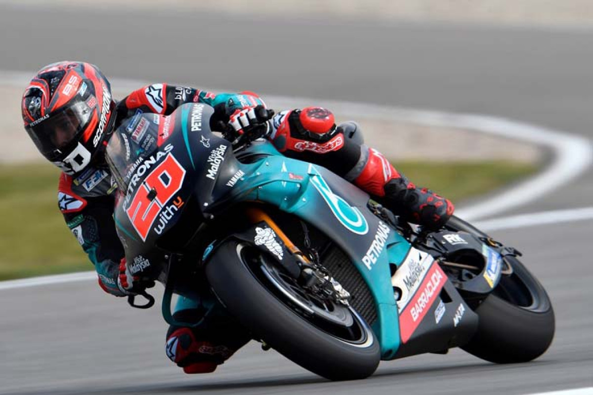 Fabio Quartararo ha marcado el mejor tiempo en el FP1 del GP de Alemania de MotoGP.
