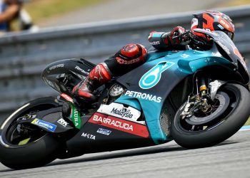 Fabio Quartararo ha marcado el tiempo de referencia en el test post-GP que ha completado MotoGP en la República Checa.