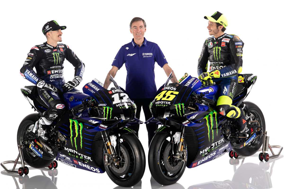 Presentado el equipo Yamaha MotoGP 2020 de Viñales y Rossi