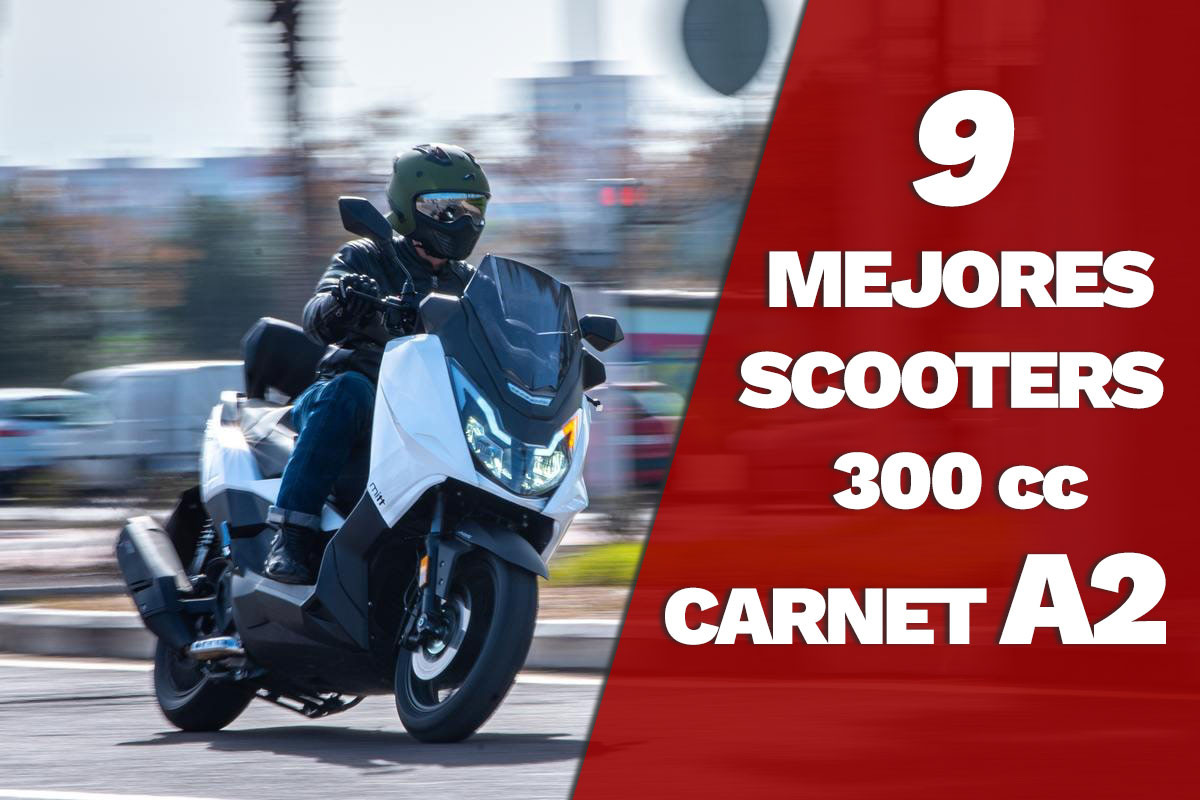 Los 9 mejores Scooters 300 para el Carnet A2 - Relación Calidad Precio