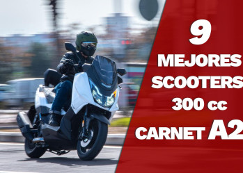 Los 9 mejores Scooters 300 para el Carnet A2 - Relación Calidad Precio