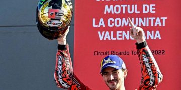 Pecco Bagnaia ha terminado noveno en Valencia y ya es el nuevo campeón del Mundo de MotoGP.