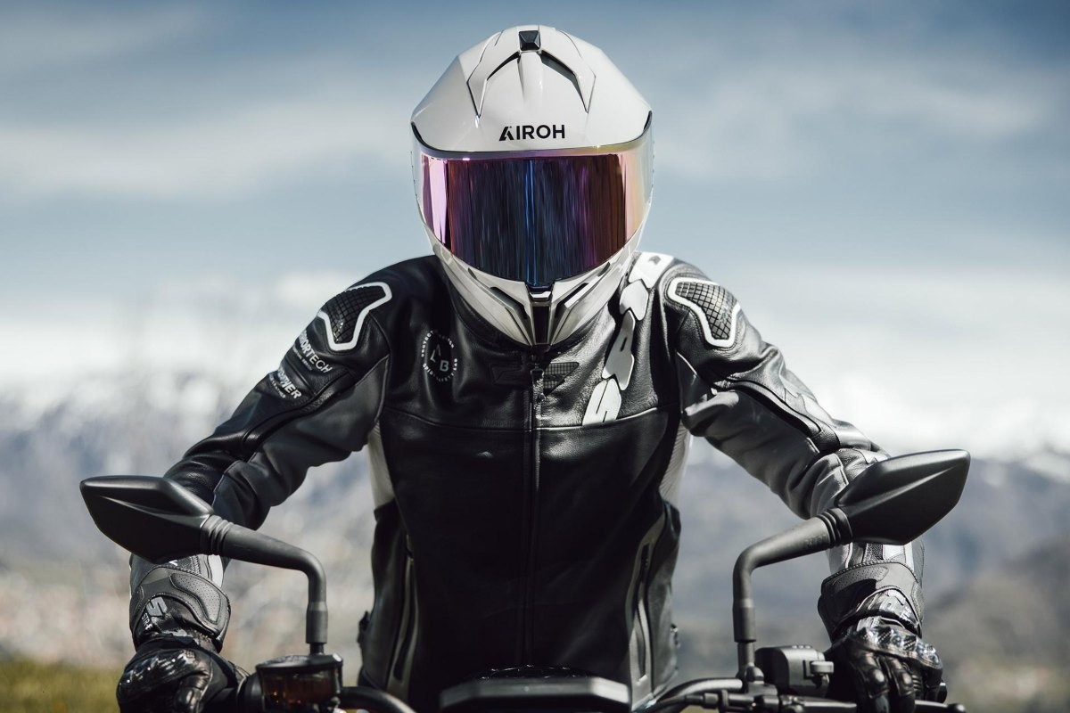 Casque Moto AIROH Mathisse II – 2 En 1 (ouvert/fermé) – Homologué P/J – Visière Pinlock Incluse