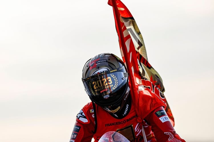 Pecco Bagnaia, un campeón tirando de veteranía