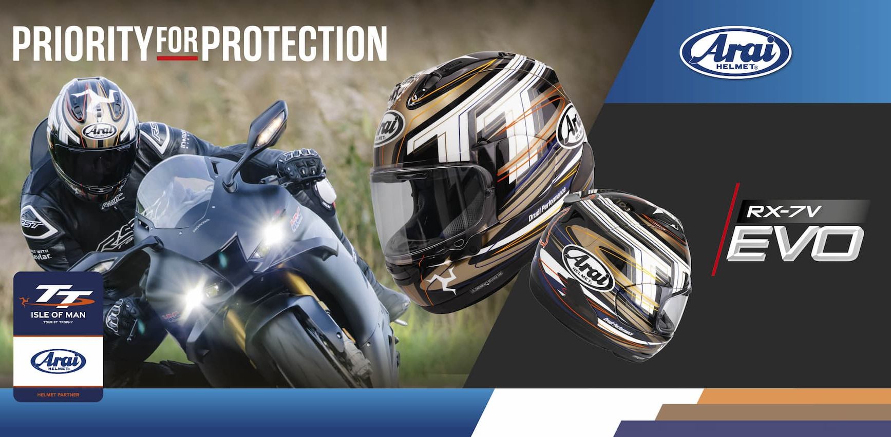 Arai RX-7V EVO IoM TT 2026 Limited Edition