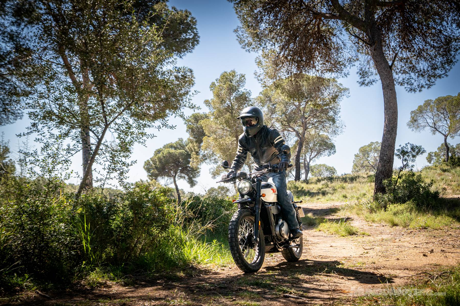 Prueba BSA Scrambler 650