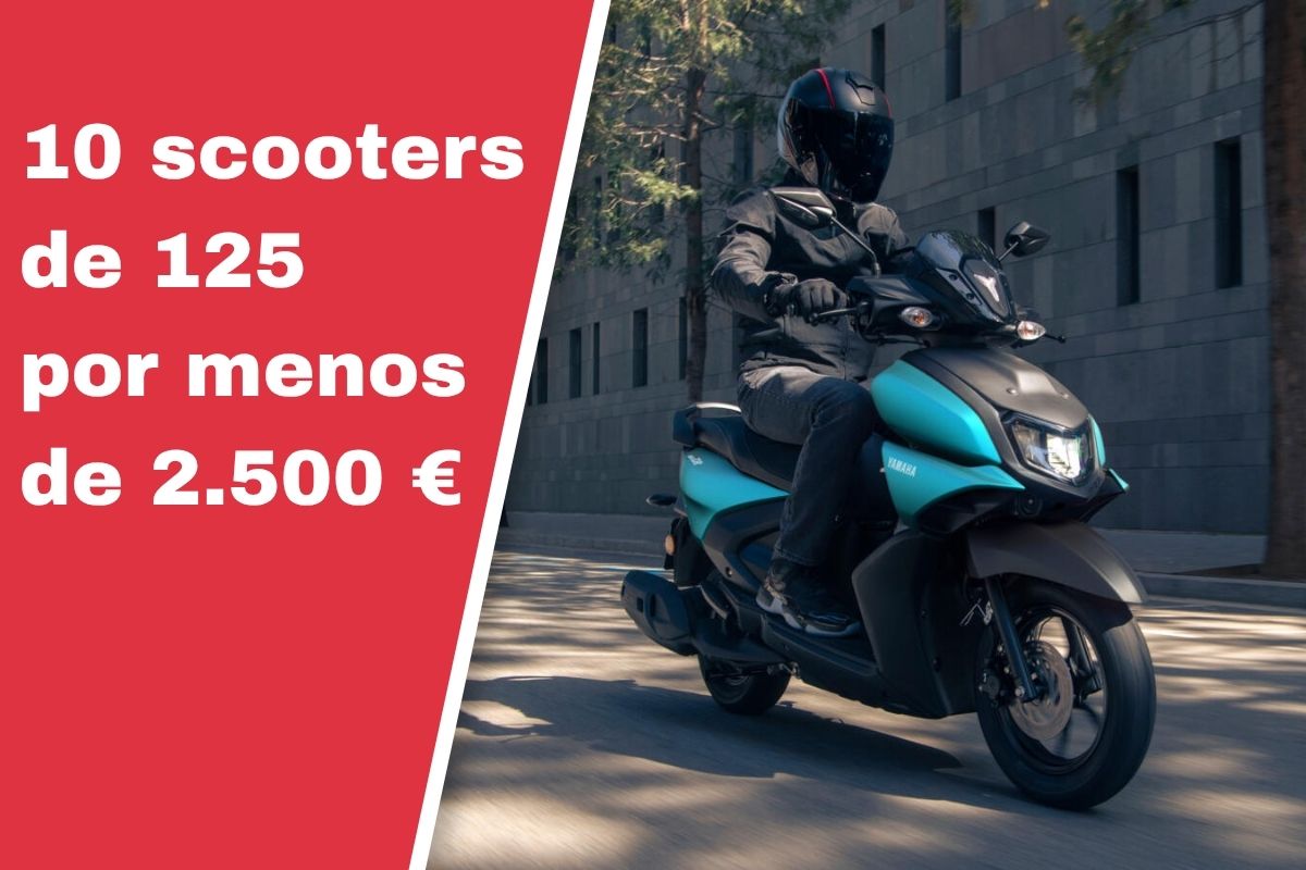 10 scooters de 125 por menos de 2.500 € en 2026